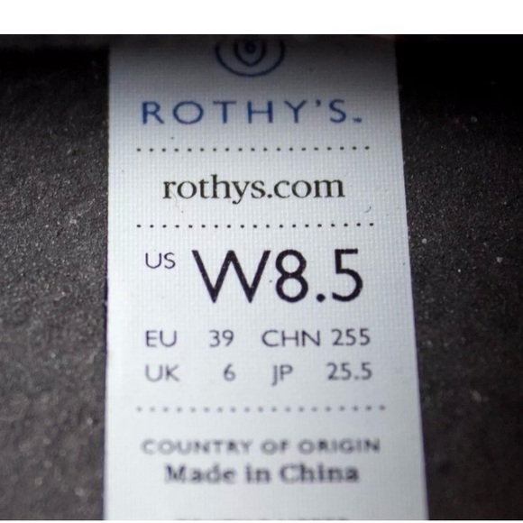 Rothy's Womens US 8.5 The Original Slip On Sneaker Grey Camo Camouflage Sneakers - Picture 9 of 12